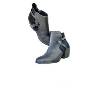 American Rag Black Leather/Suede Boots Sz 10